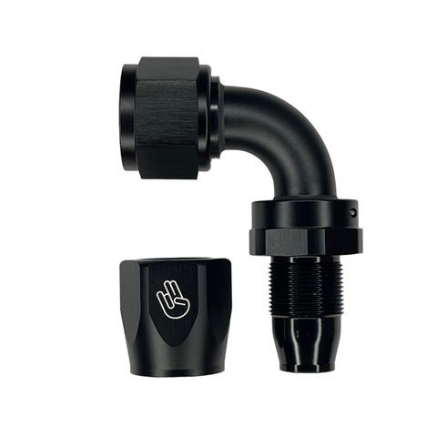 Shocker -12AN 90 Degree Hose End – Shocker Fittings