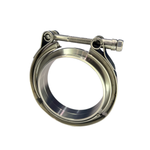 Shocker 3.5" Stainless Steel V-Band Clamp Assembly