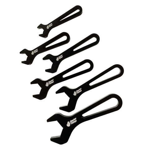 Jet Black Shocker  Wrench Set -4AN to -16AN