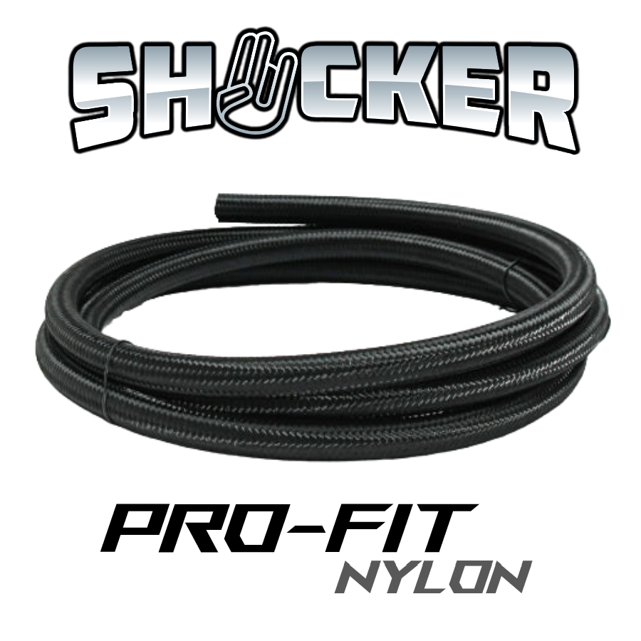 Shocker PRO-FIT Nylon -6AN Hose (1ft) – Shocker Fittings